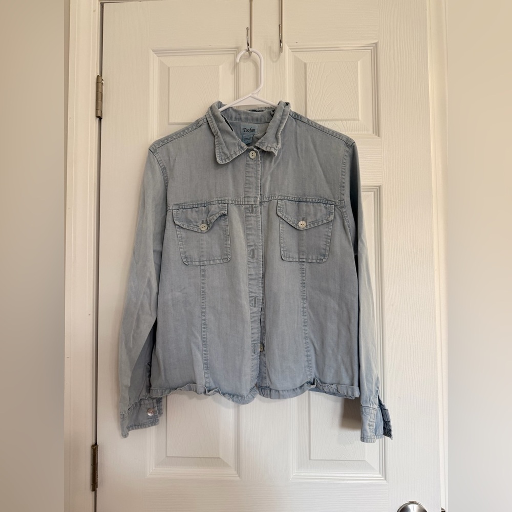 Classic Light Blue Denim Jacket